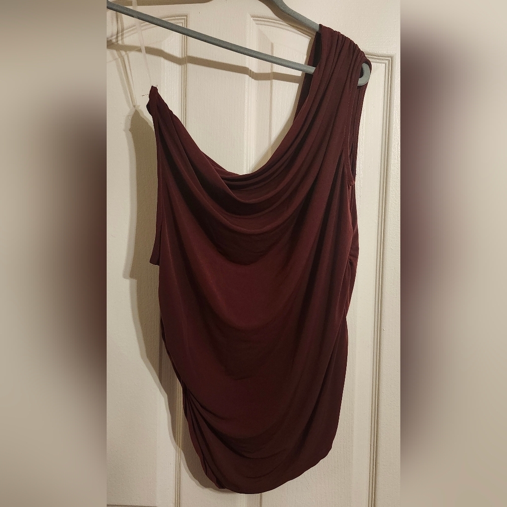 Ashley Stewart Ruched Off The Shoulder Top - Picture 5 of 5